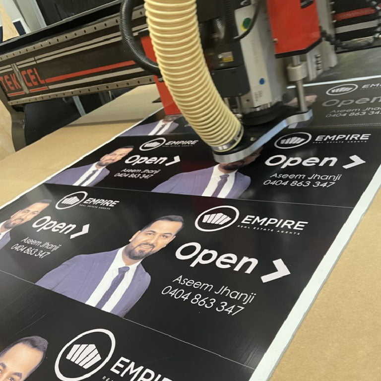 Corflute Signs with Custom Print