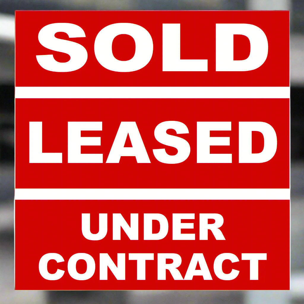 Real Estate Overlay Stickers !EASY TO REMOVE!