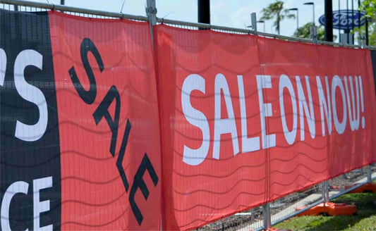 Fence Mesh Rolls- Printed - for Site Branding and Privacy